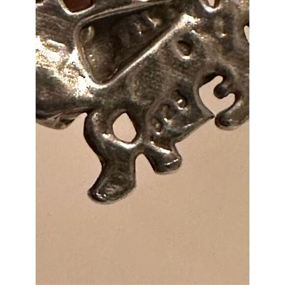 925 Sterling Silver Cheerleading Love To Cheer Dangle Charm - Picture 4 of 4